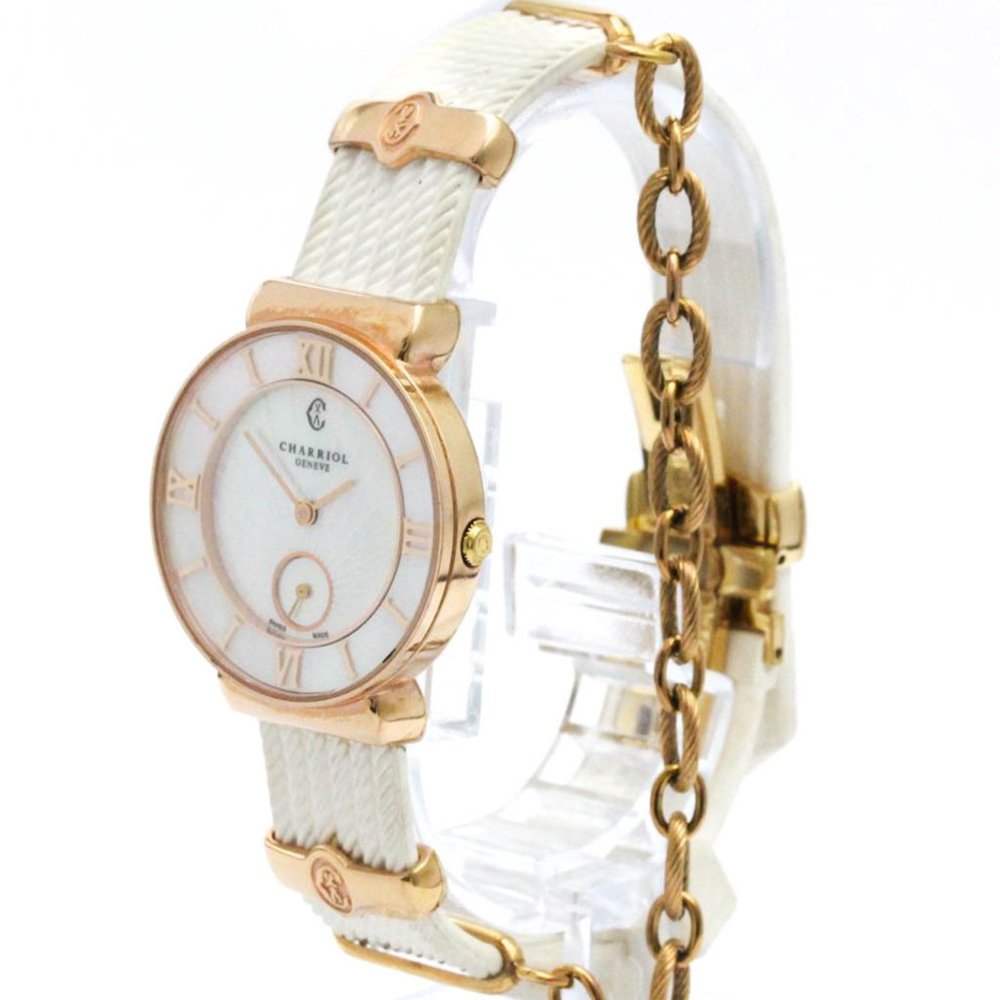 Philippe Charriol Saint Tropez Quartz Stainless Steel Women's Dress/Formal ST... - Picture 2 of 8